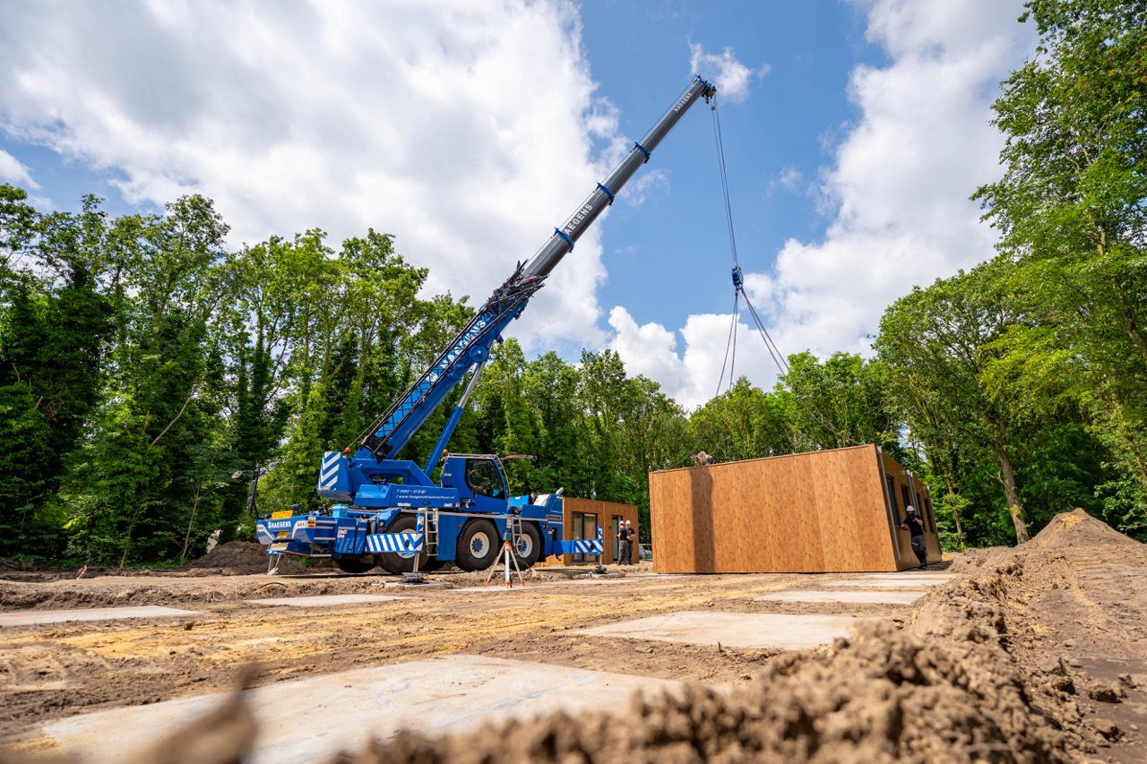 C3 Living Heibloem plaatsen woningen 1 groot